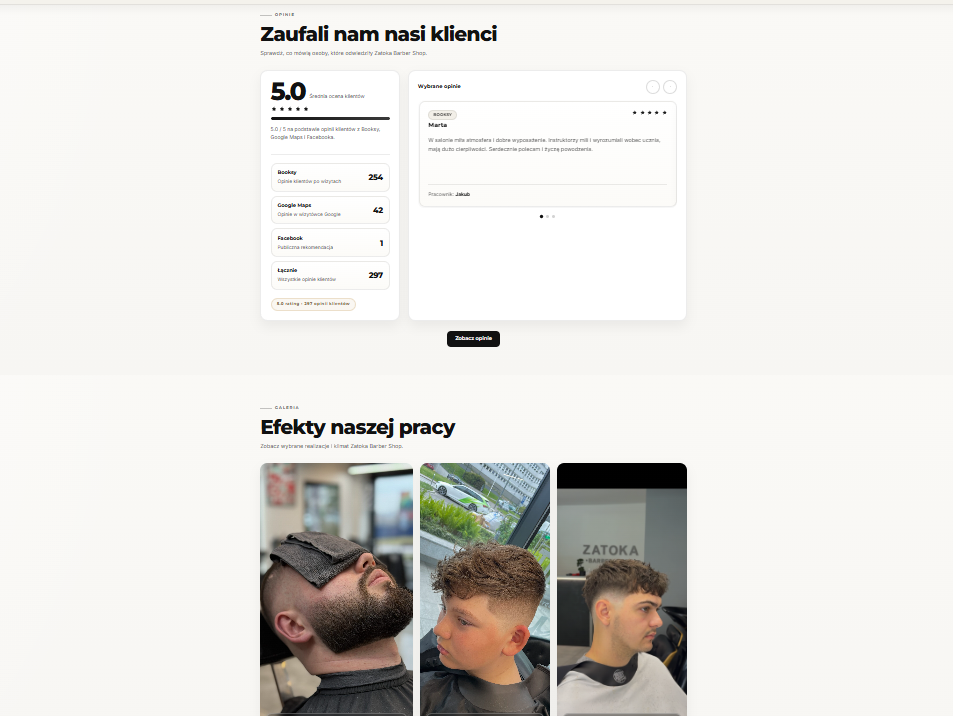 Zatoka barber - widok strony 2